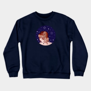 Aries girl Crewneck Sweatshirt